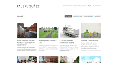 Desktop Screenshot of faubourg132.fr